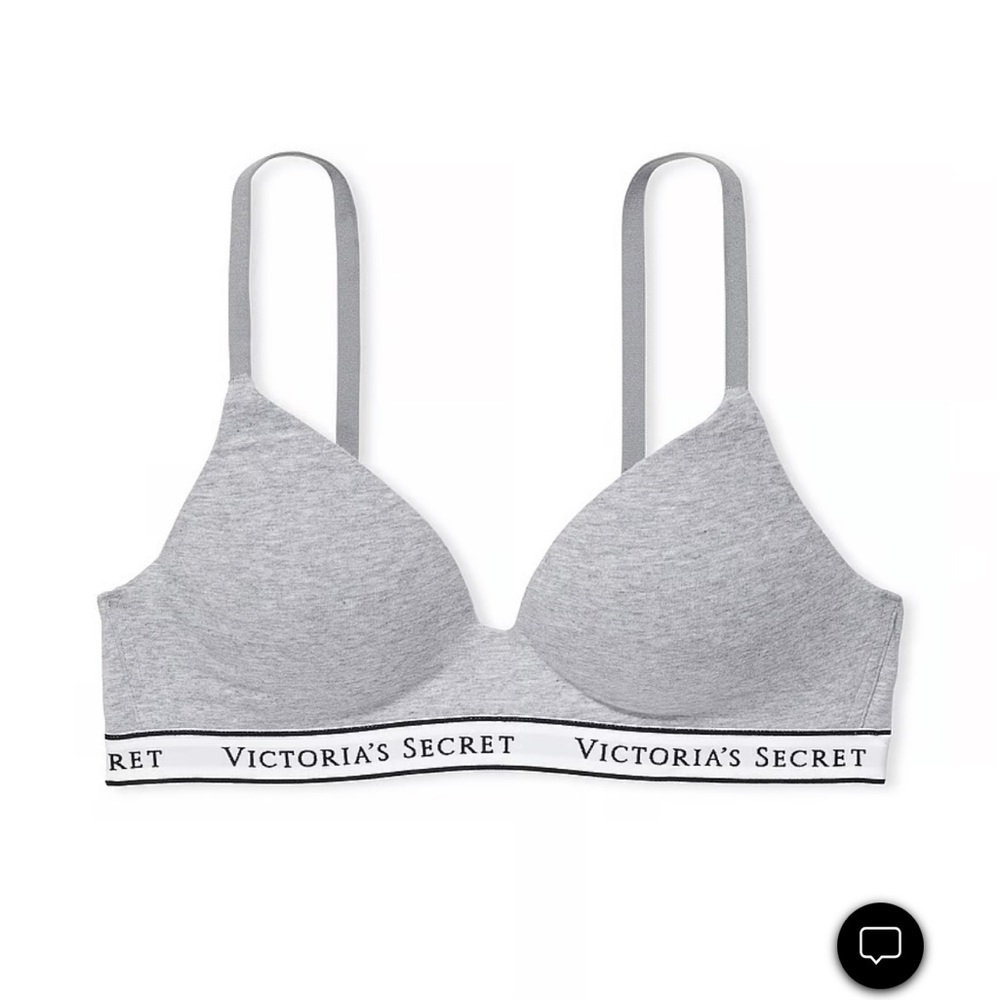 Victoria’s Secret lightly-lined wireless T shirt bra 36B. Cotton.